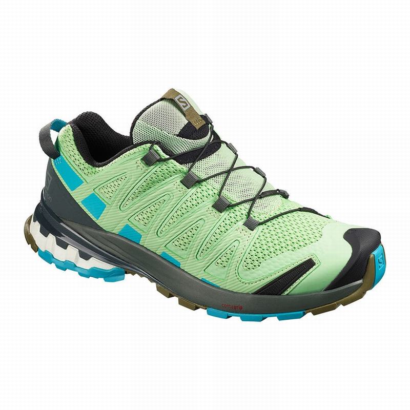 Salomon Singapore Womens Hiking Shoes - XA PRO 3D V8 Green | 87391-FEUA